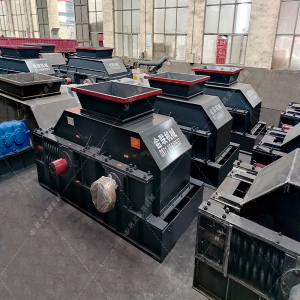 2PG1208型對輥破碎機發(fā)往吉林 破碎河卵石