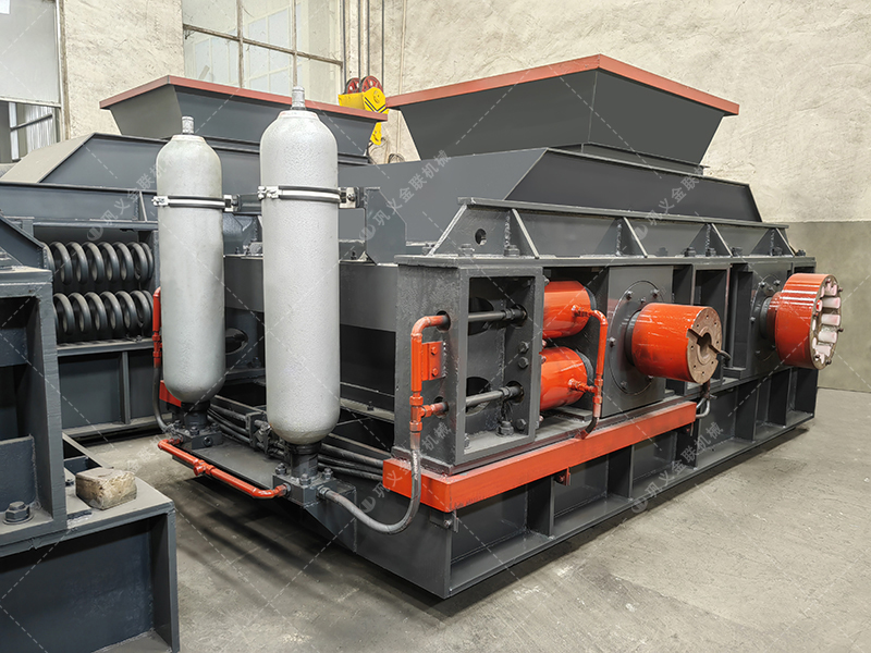 時產80-100噸液壓對輥破碎機用哪個型號，多少錢一臺？