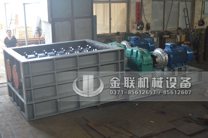 2PLF50/200大型強力分級雙齒輥破碎機發貨圖片_發往山東淄博_破碎煤炭